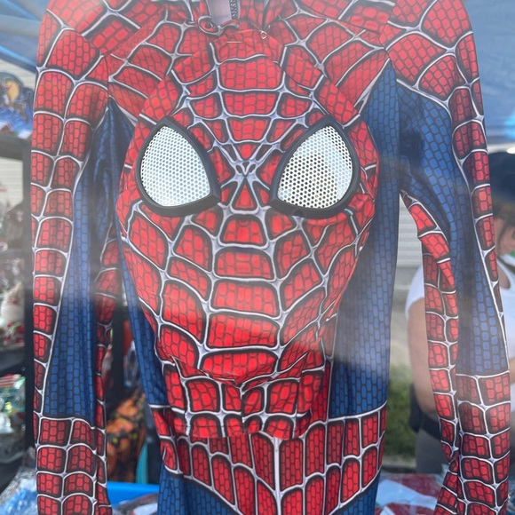 The amazing Spiderman kids costume Halloween , cosplay Peter Parker suit 5/6 y - Picture 8 of 8